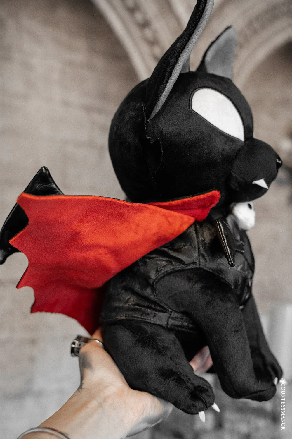 Vampire Kitty Plush Toy - Image 2