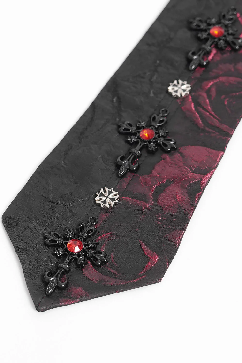Vampire Manor Gothic Cross Necktie - Image 6