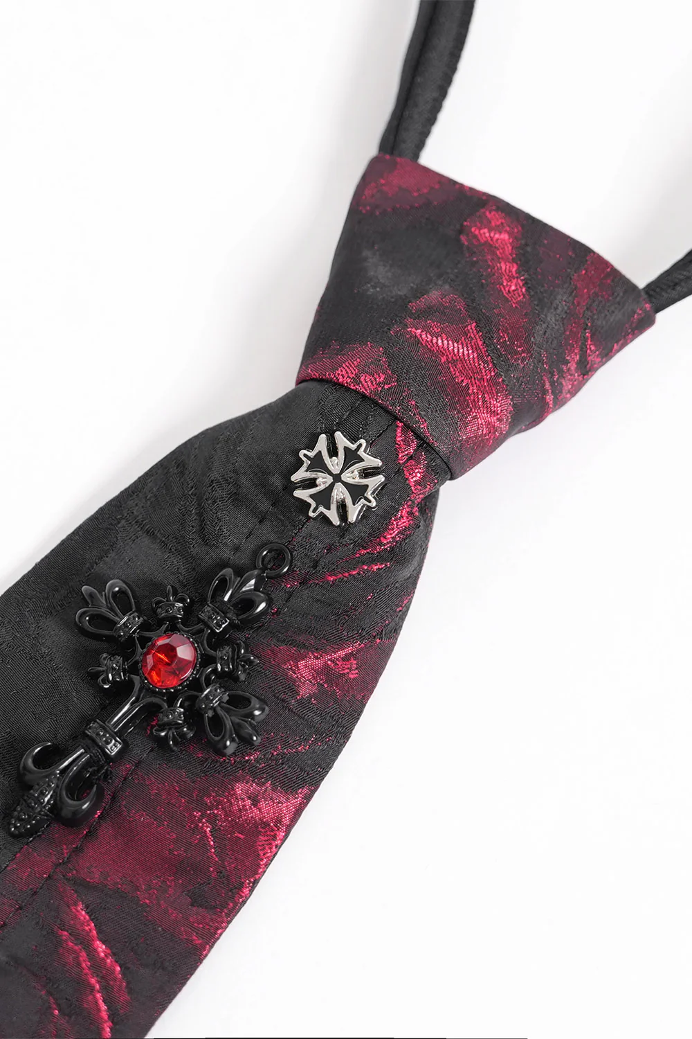 Vampire Manor Gothic Cross Necktie - Image 9