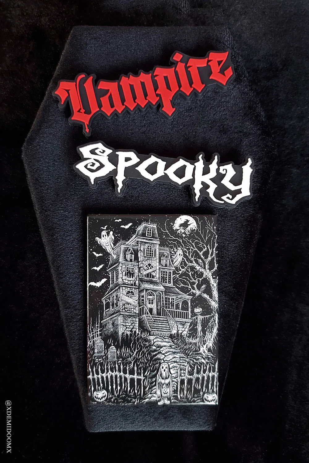 Vampire Rubber Magnet - Image 9