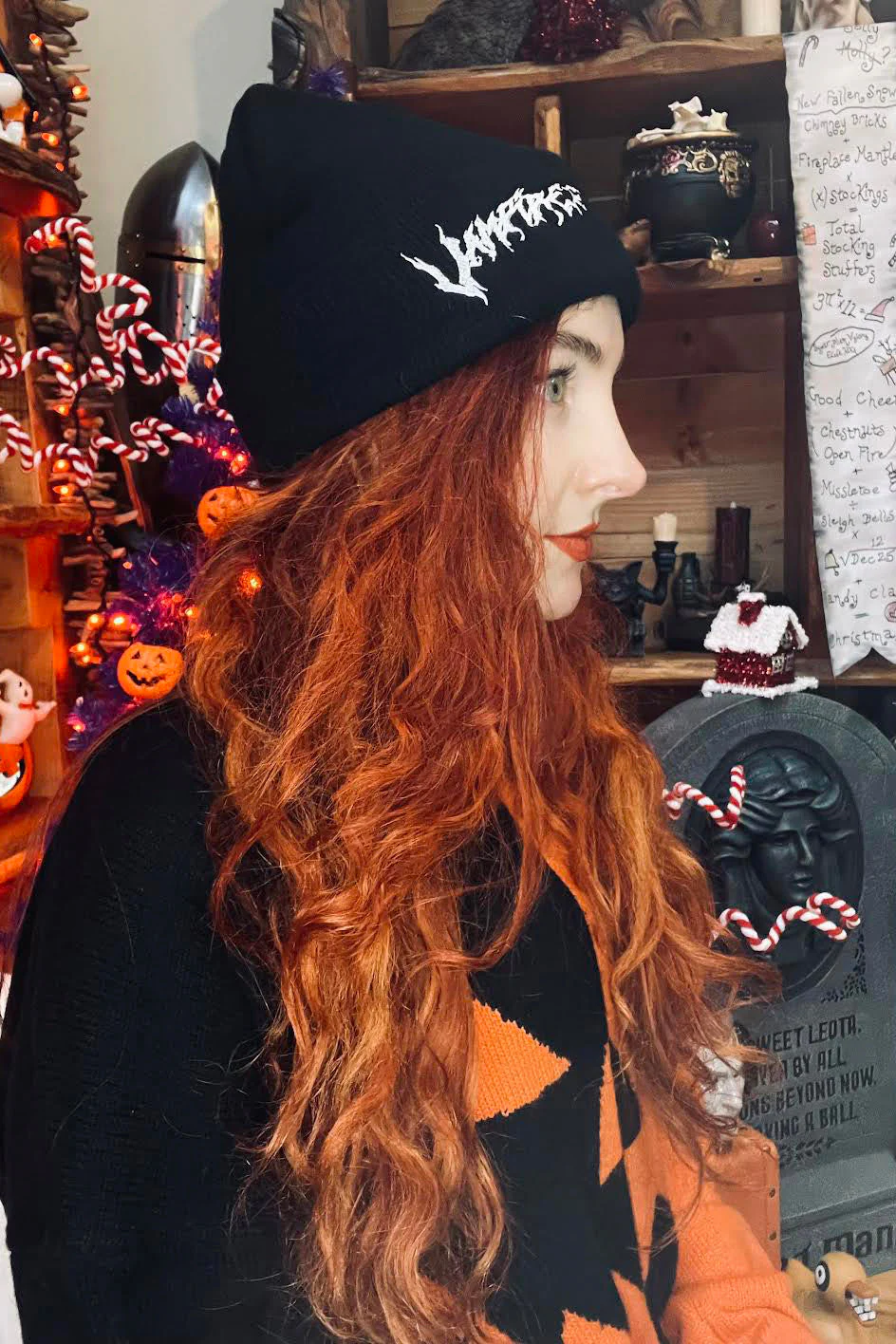 VampireFreaks Logo Beanie - Image 7