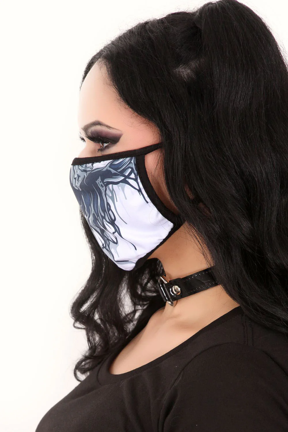 Melting Zombie Face Mask - Image 2