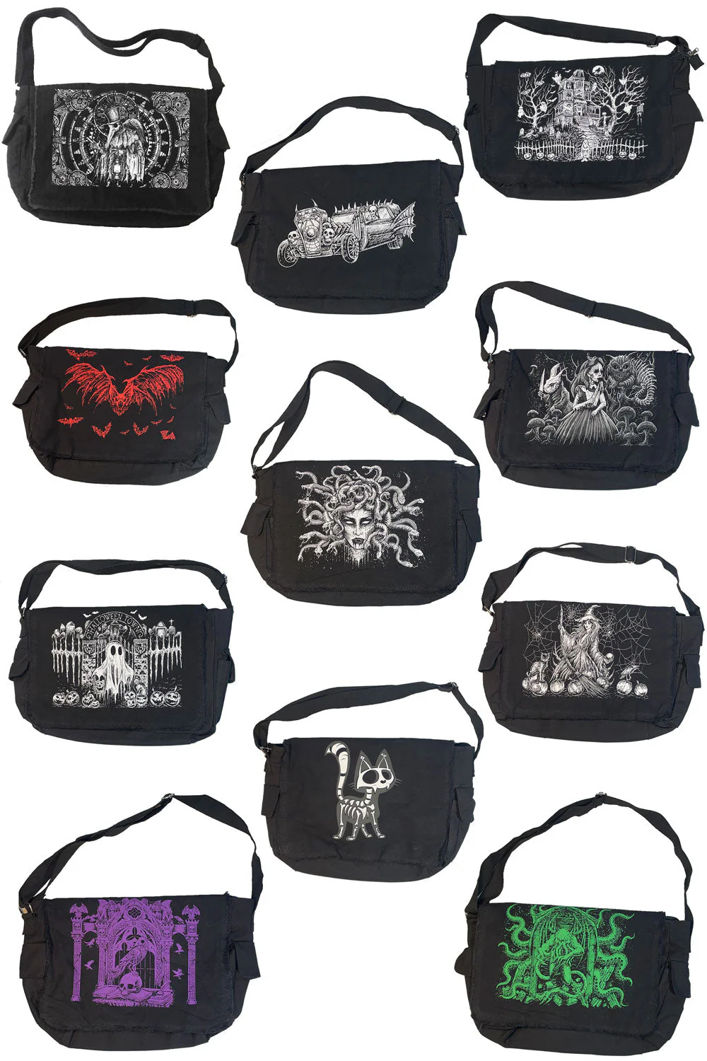 VampireFreaks Messenger Bag [Multiple Designs Available] - Image 3