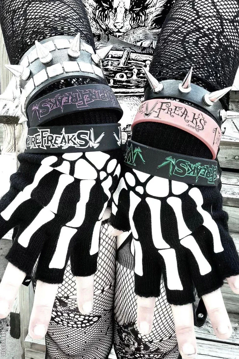 VampireFreaks Rubber Bracelets [4 Pack] - Image 4