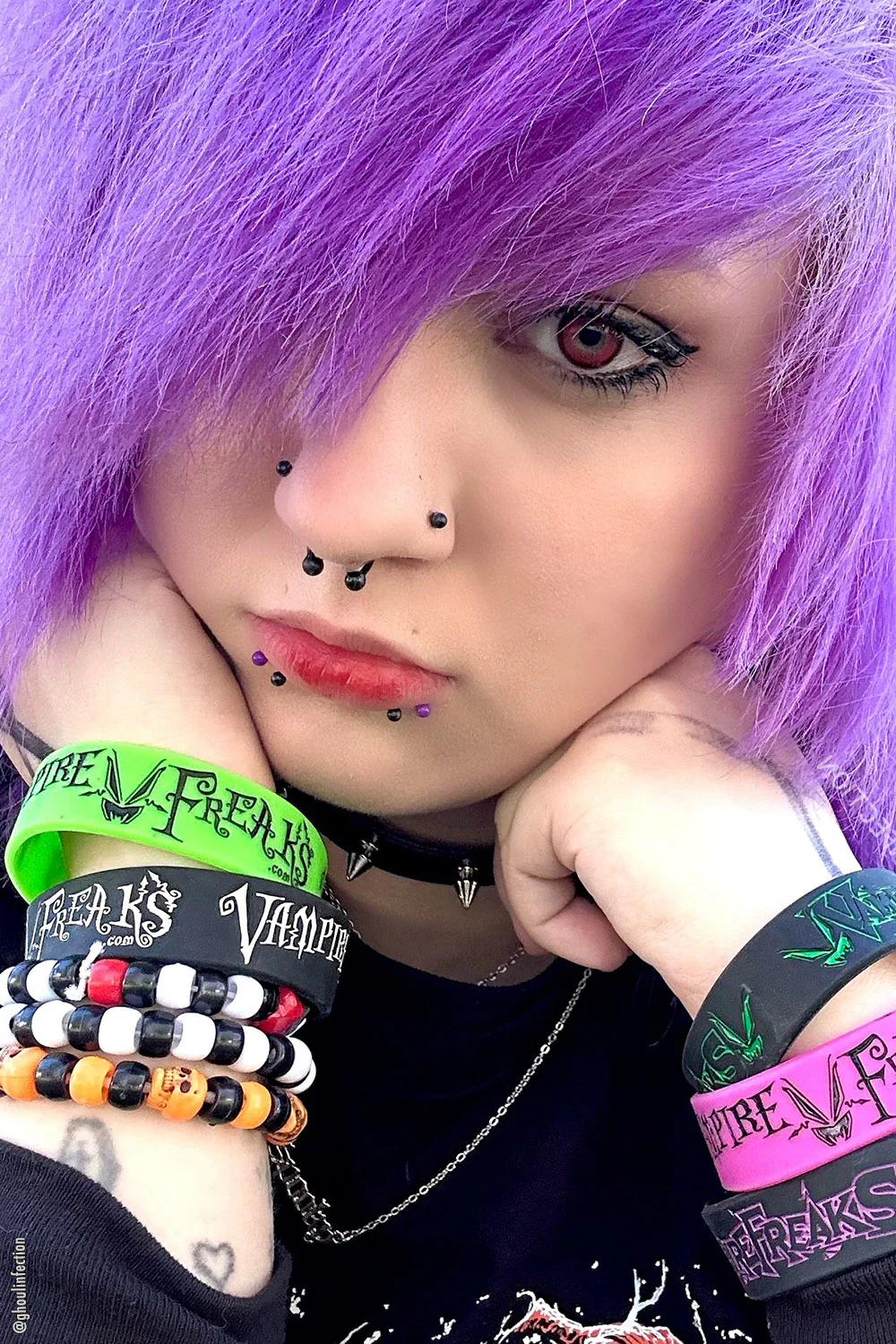 VampireFreaks Rubber Bracelets [4 Pack] - Image 8