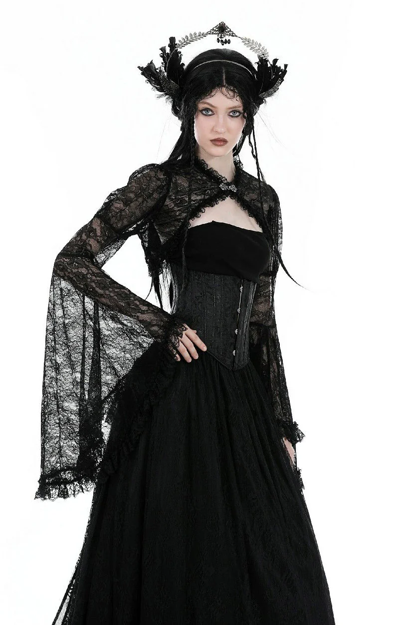 Vampiren Gothic Lace Shrug - Image 2