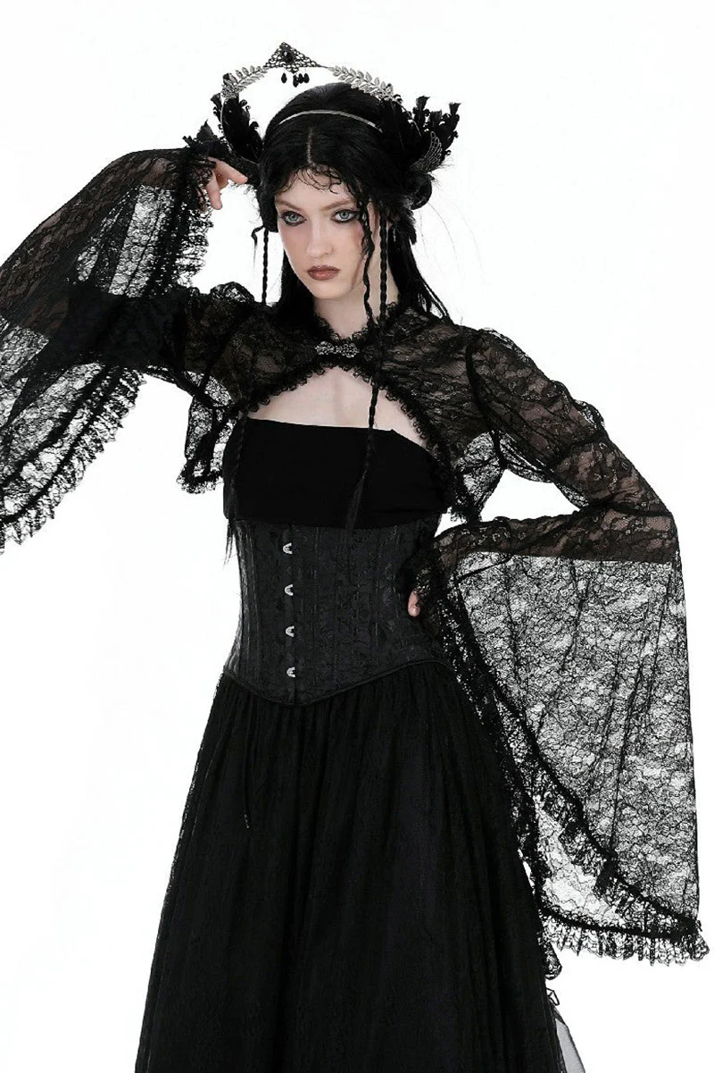 Vampiren Gothic Lace Shrug - Image 6