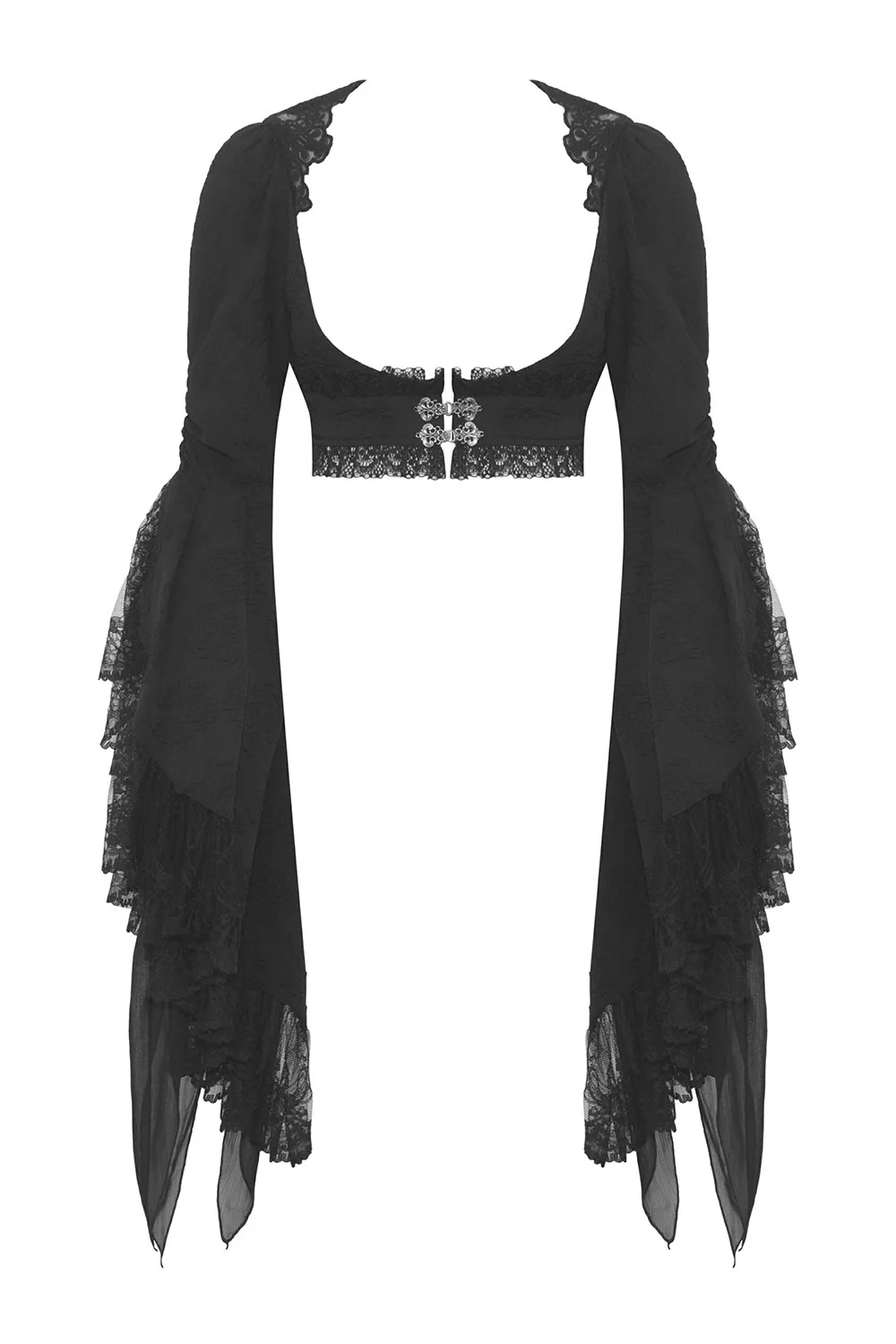 Vampiren Victorian Goth Bolero - Image 4