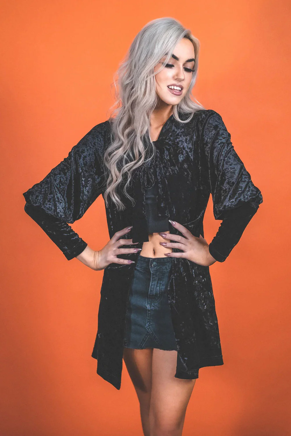 Vampyre Voodoo Cardigan [BLACK] - Image 5