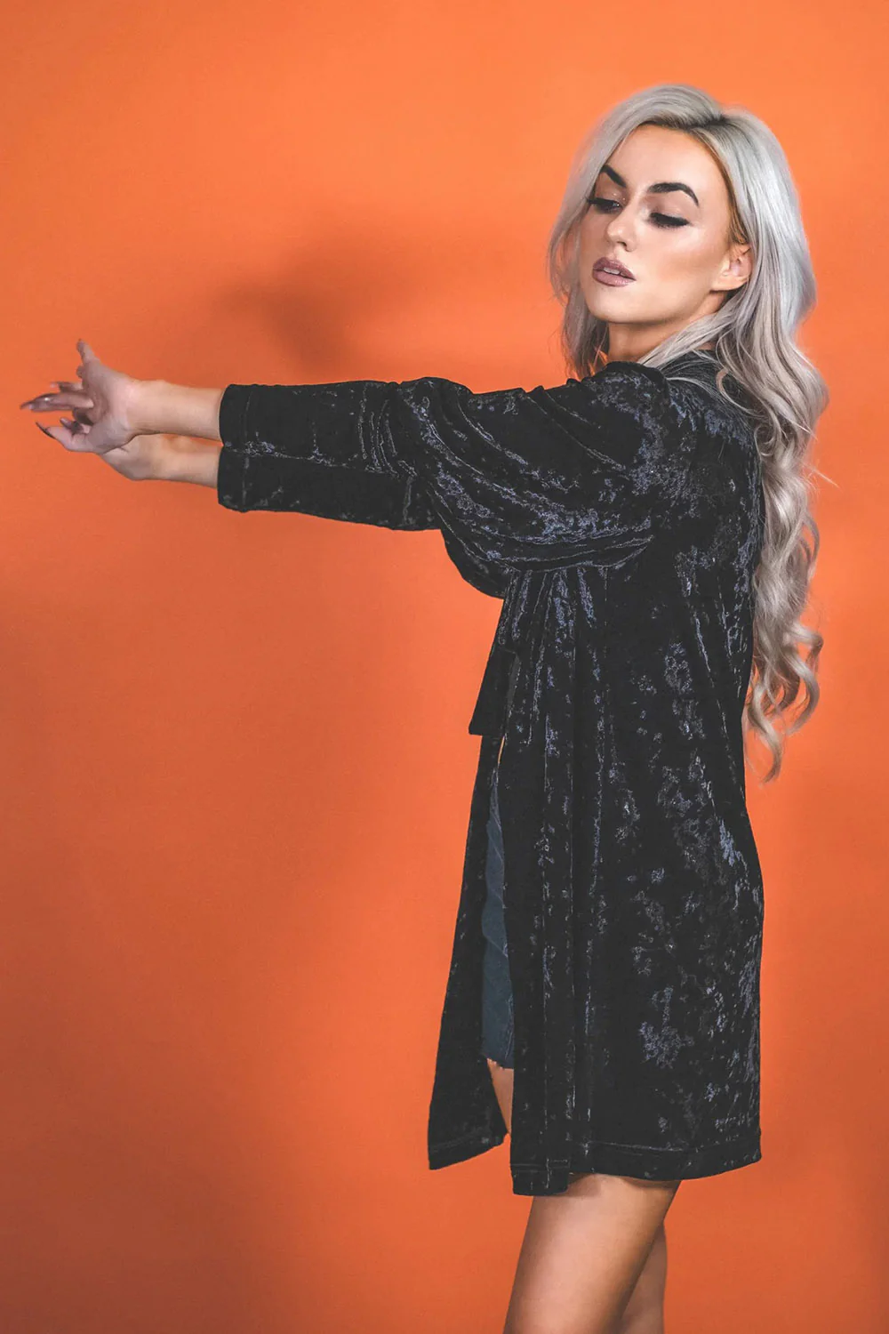 Vampyre Voodoo Cardigan [BLACK] - Image 6