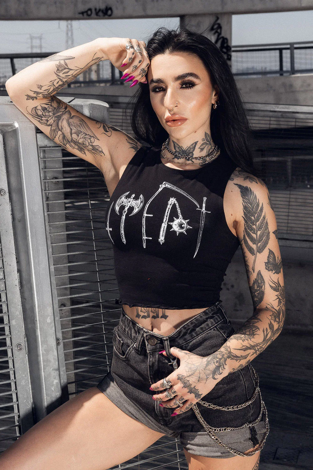 Van Helsing Crop Top - Image 3