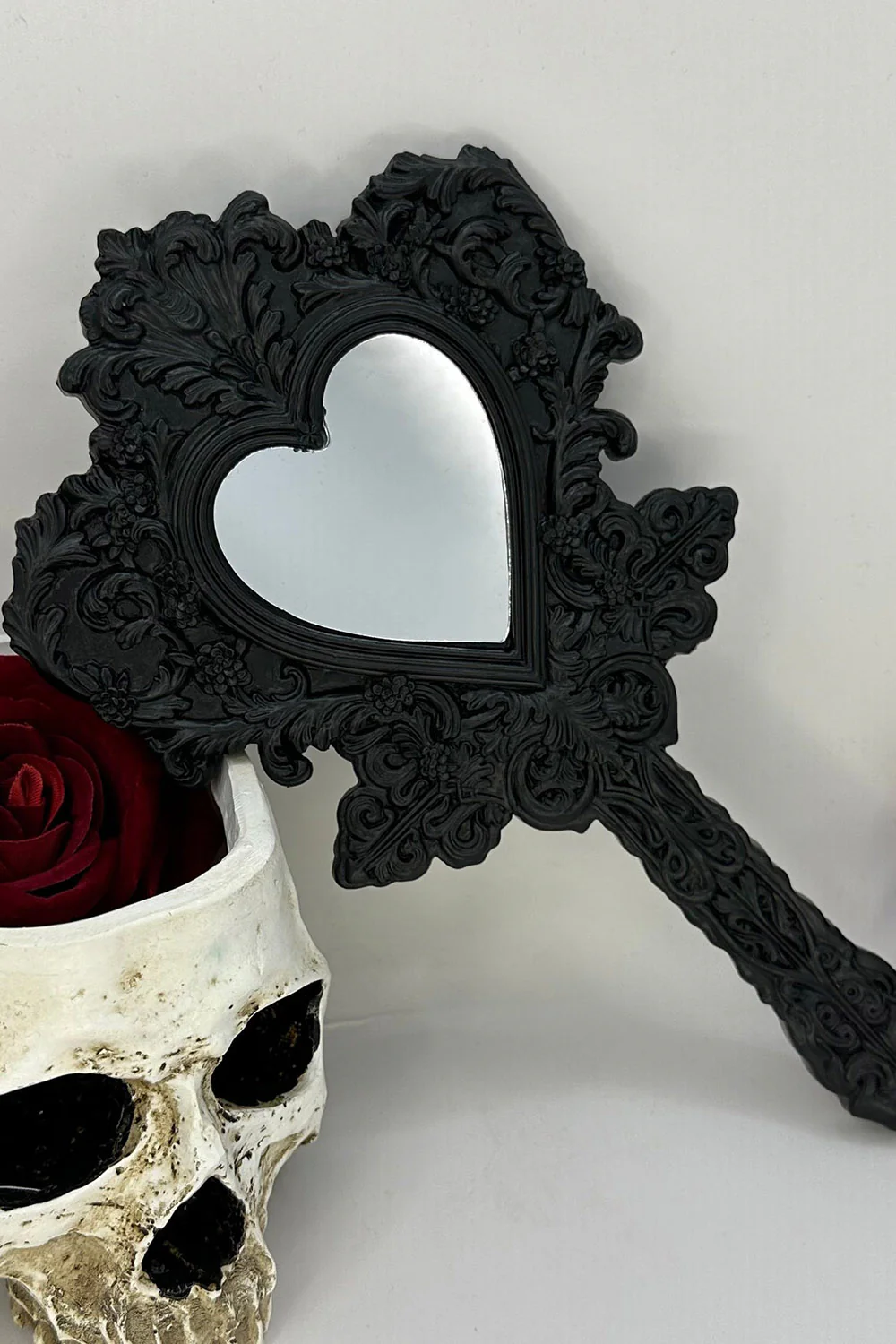 Vanity Valentine Gothic Hand Mirror - Image 6