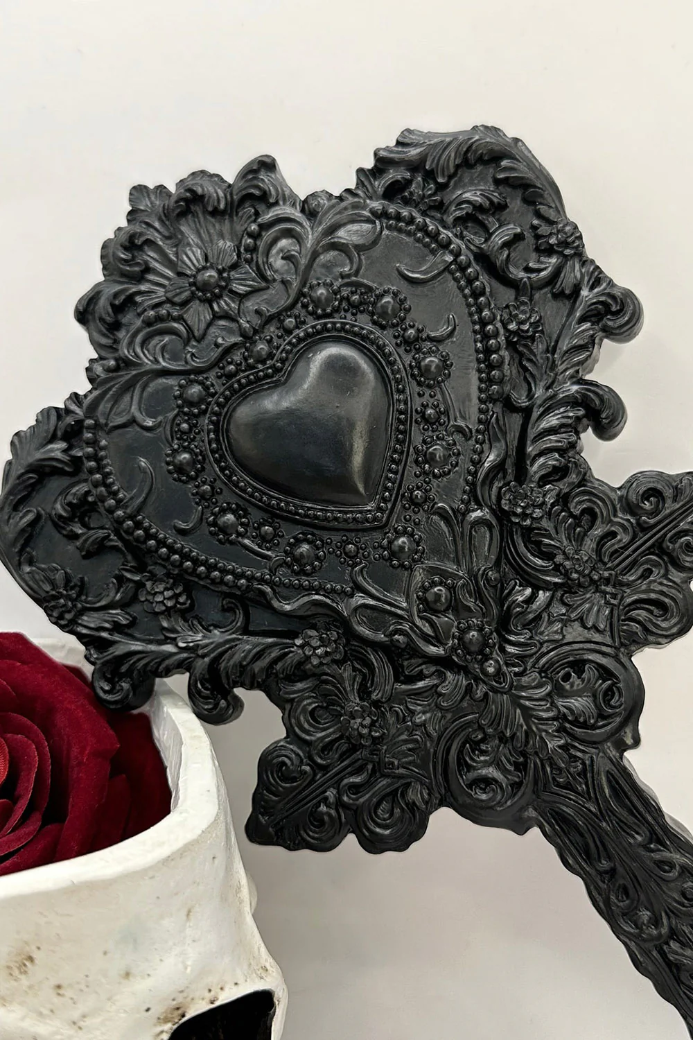 Vanity Valentine Gothic Hand Mirror - Image 8