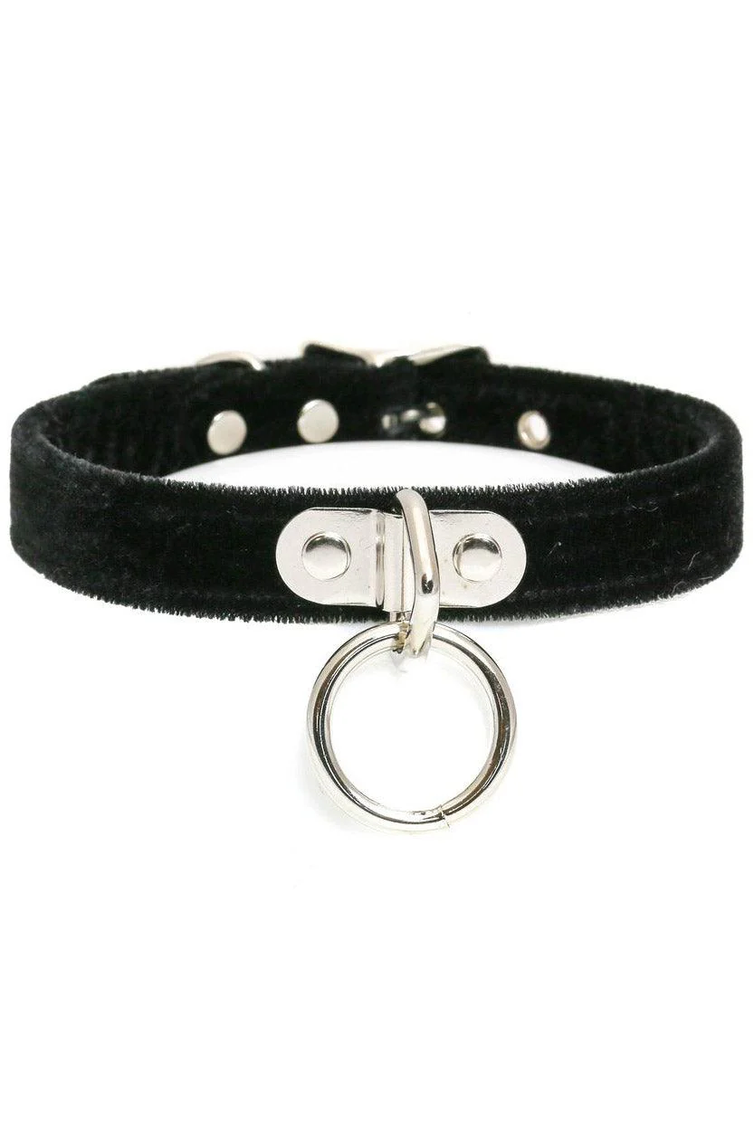 Cut Throat O-Ring Collar [Velvet] - Image 2