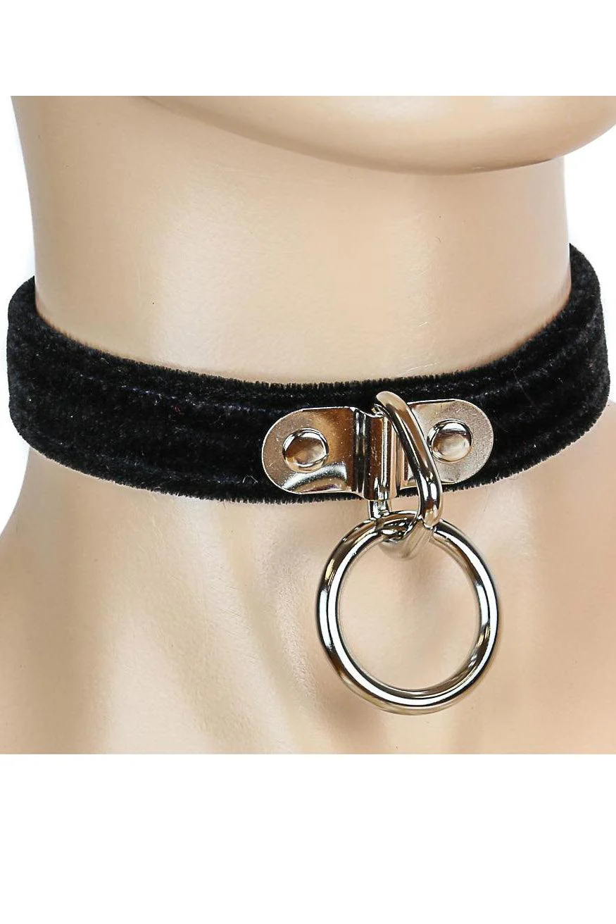 Cut Throat O-Ring Collar [Velvet] - Image 3