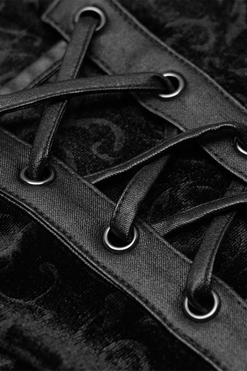 Velvet Silhouette Legings - Image 5