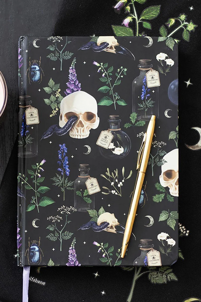 Venom & Vines Print A5 Notebook