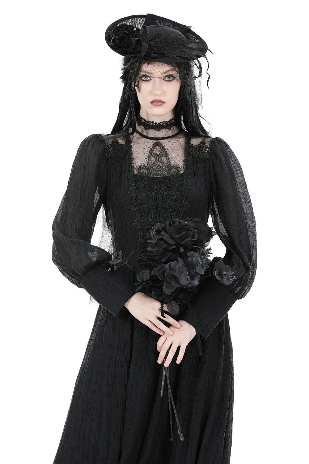 Victorian Funeral Dress - Image 2