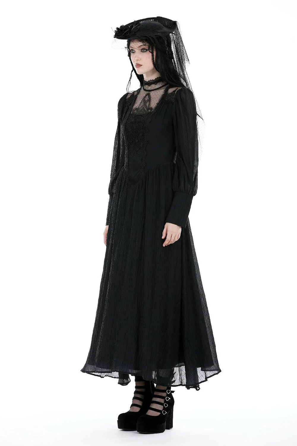 Victorian Funeral Dress - Image 6