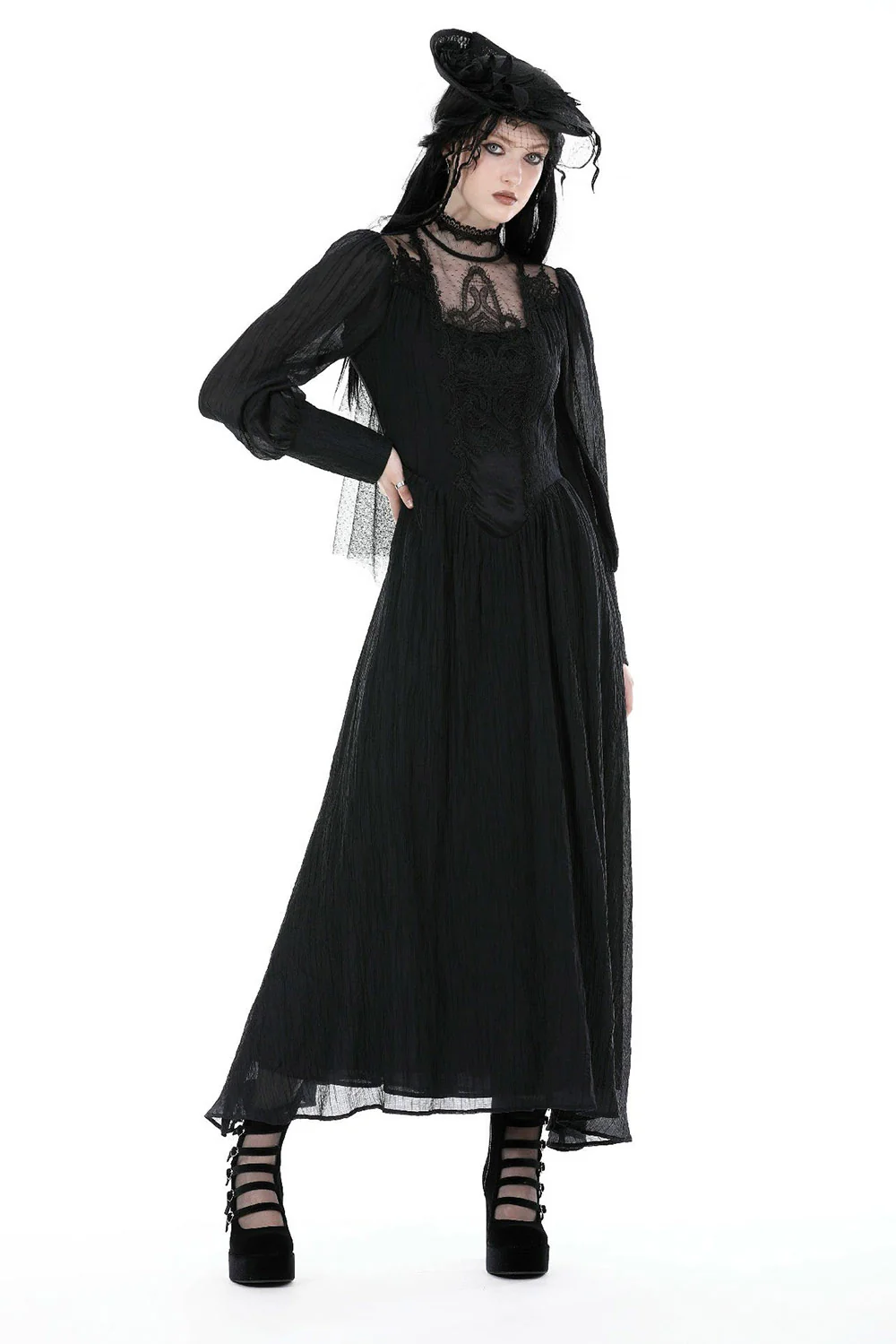Victorian Funeral Dress - Image 8