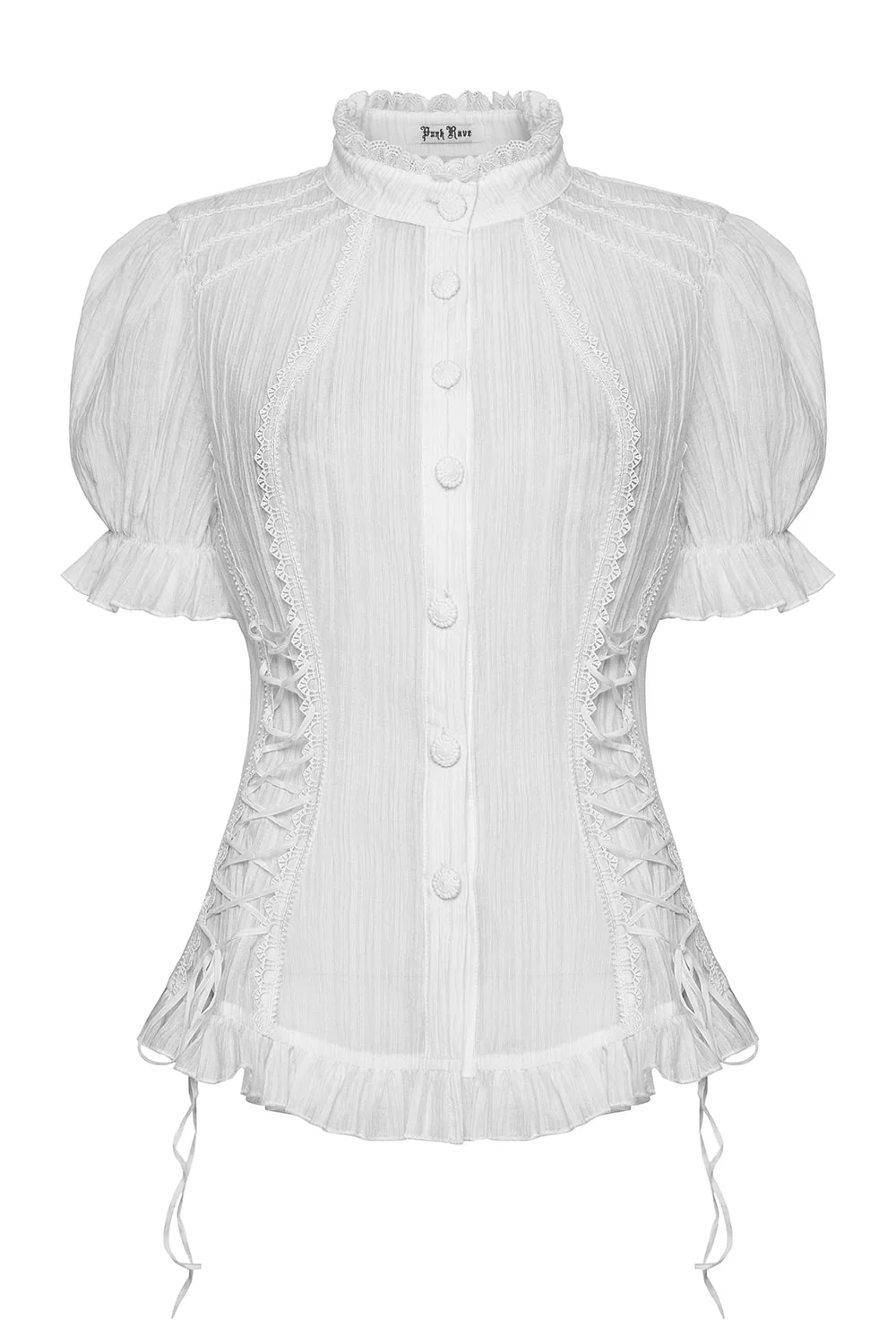 Victorian Ghost Blouse [White] - Image 6