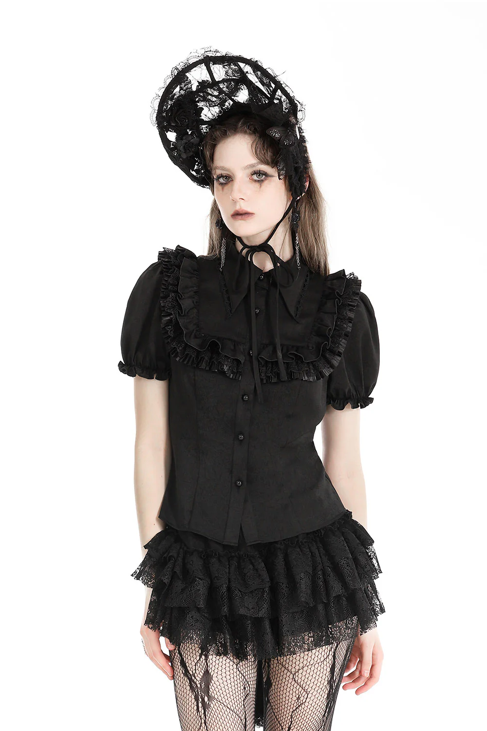 Victorian Gloom Gothic Top - Image 3