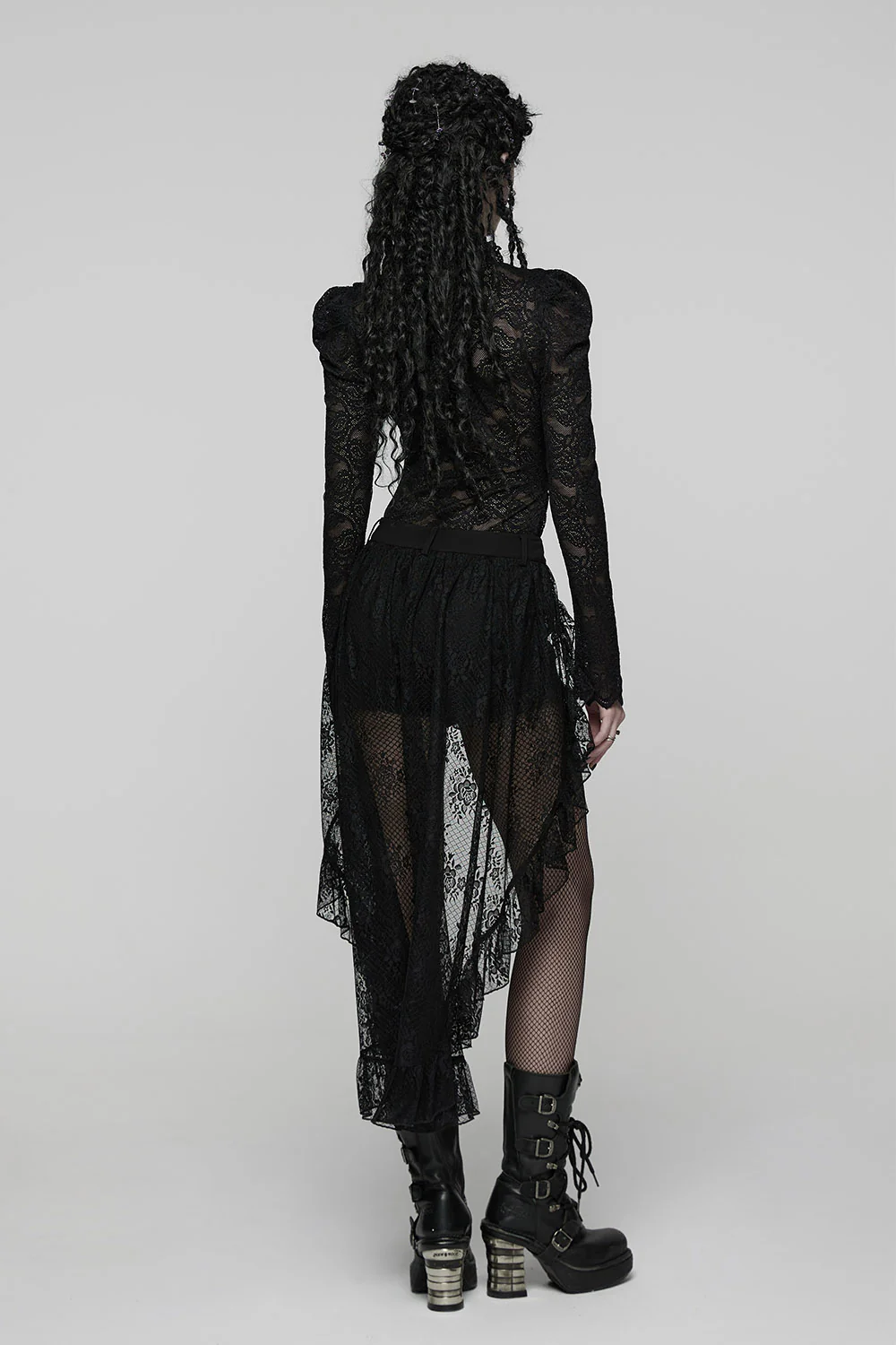Victorian Gloom Shorts with Lace Skirt - Image 10