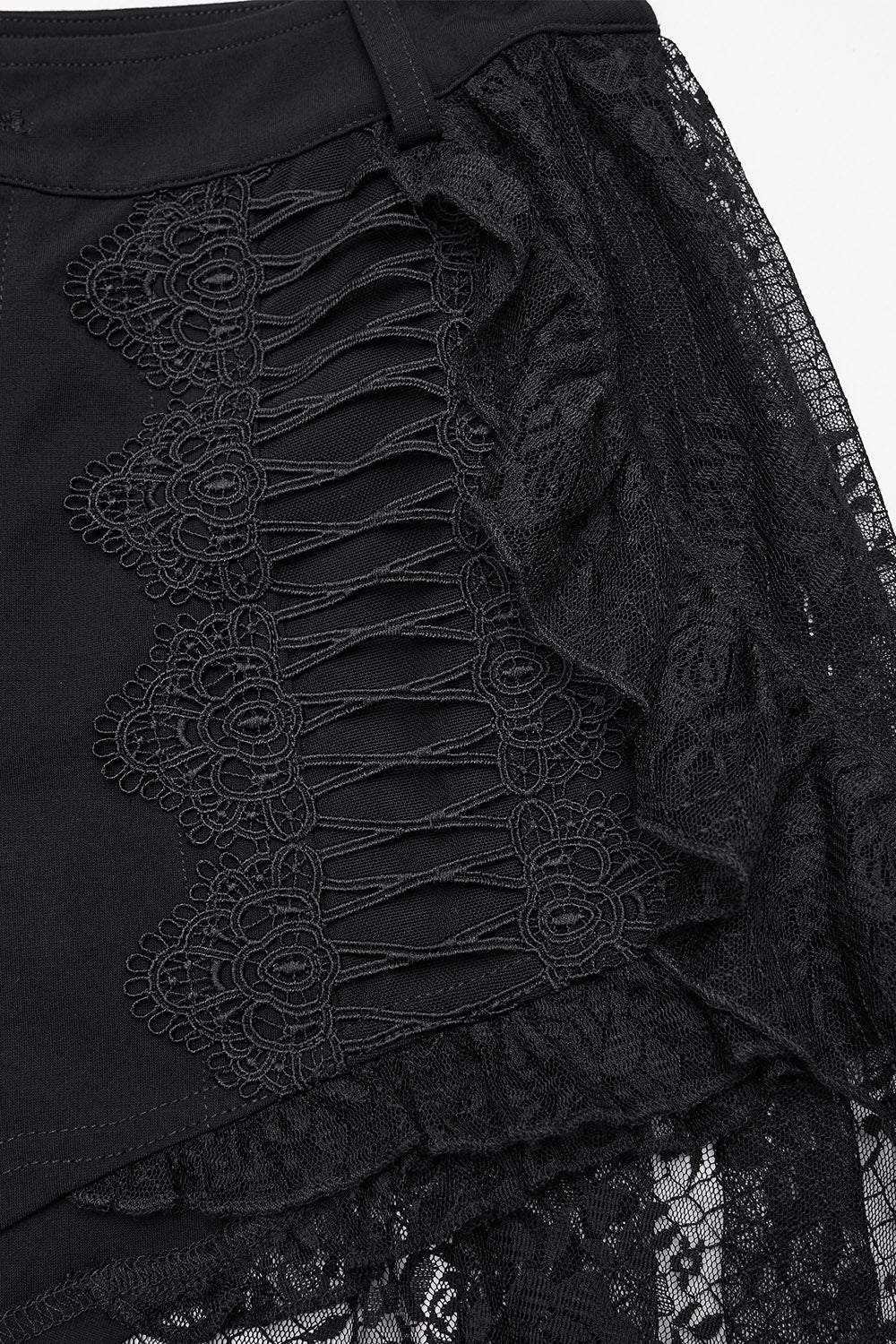 Victorian Gloom Shorts with Lace Skirt - Image 11