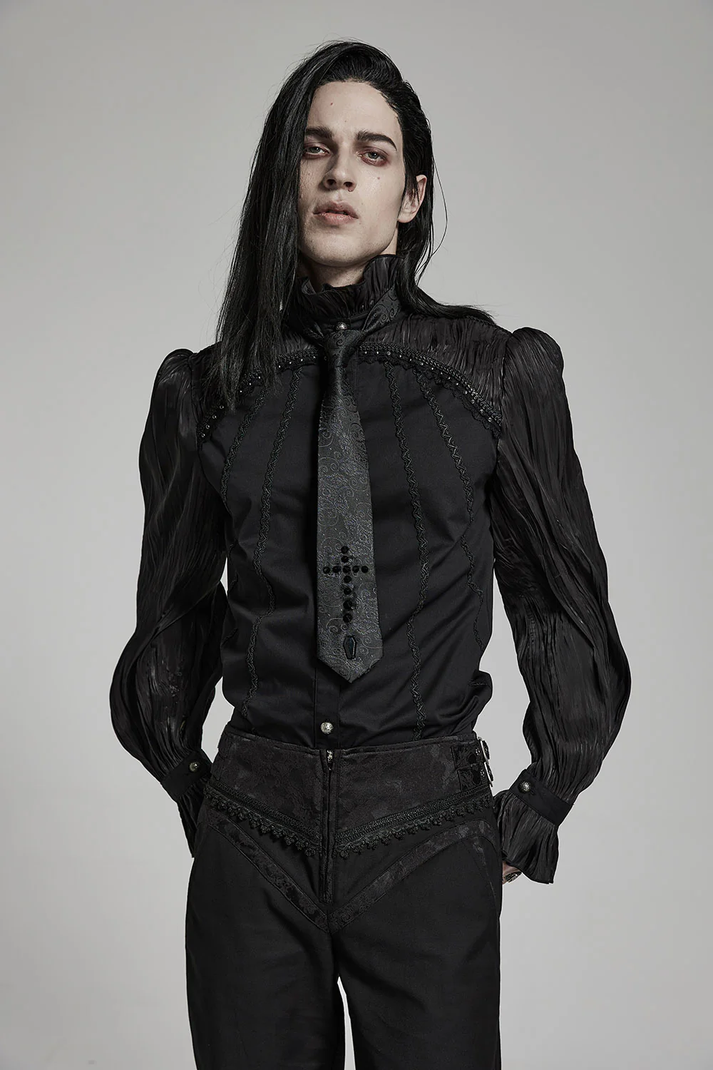 Victorian Goth Necktie - Image 3
