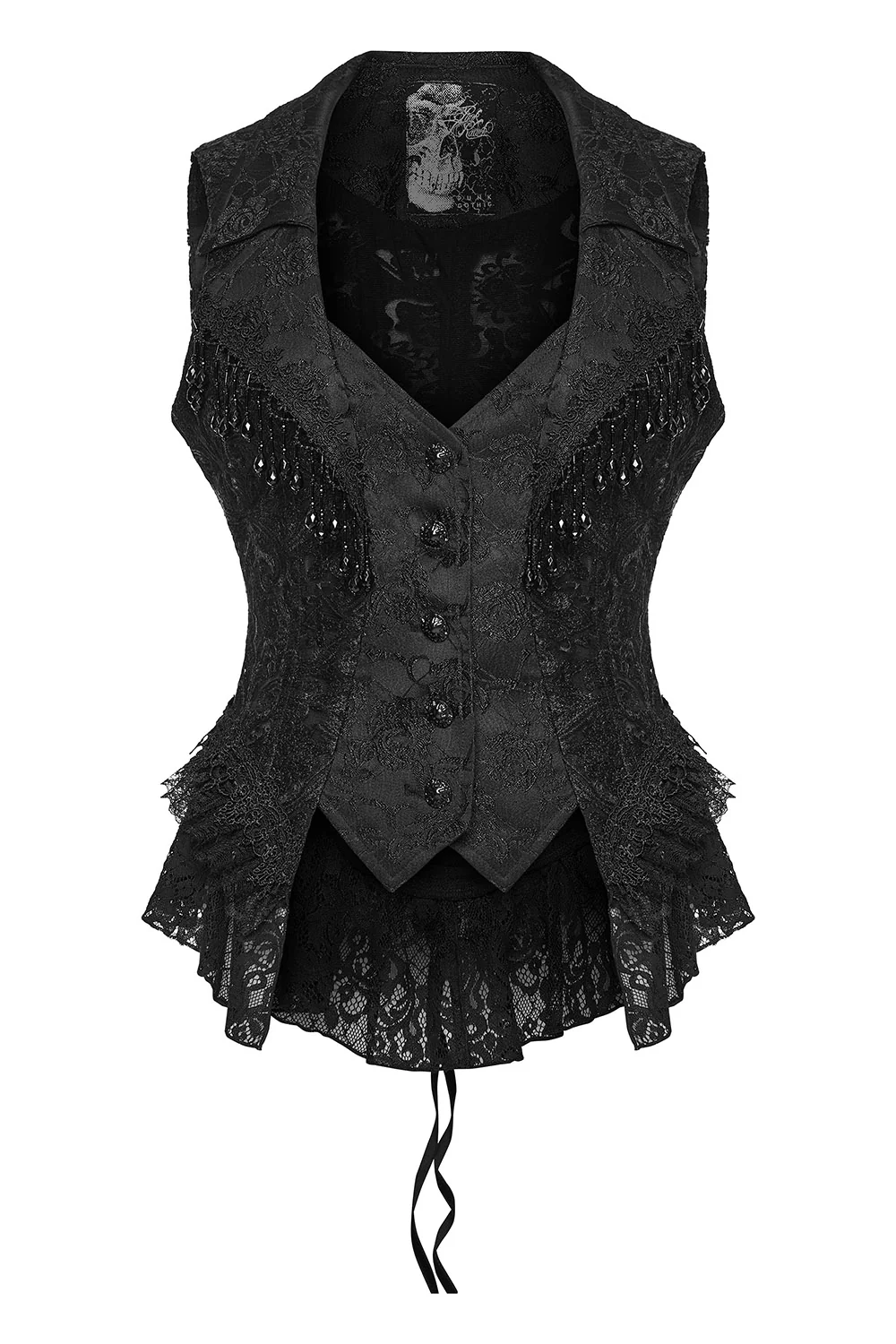 Victorian Manor Beaded Vest - Image 7