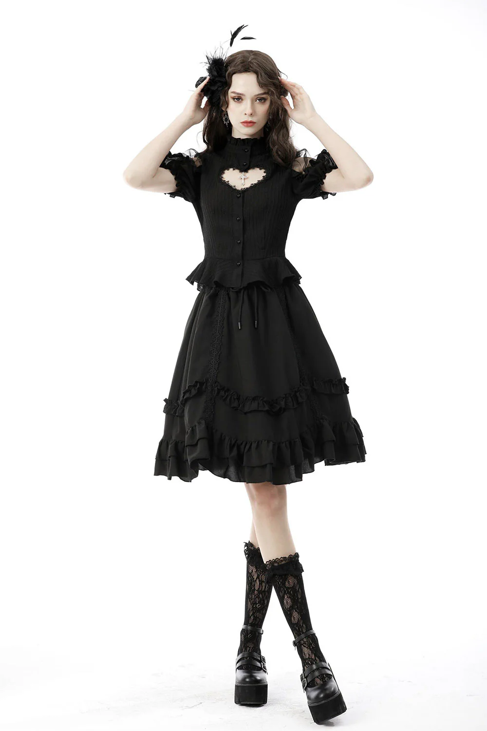 Victorian Strange Peplum Top - Image 5