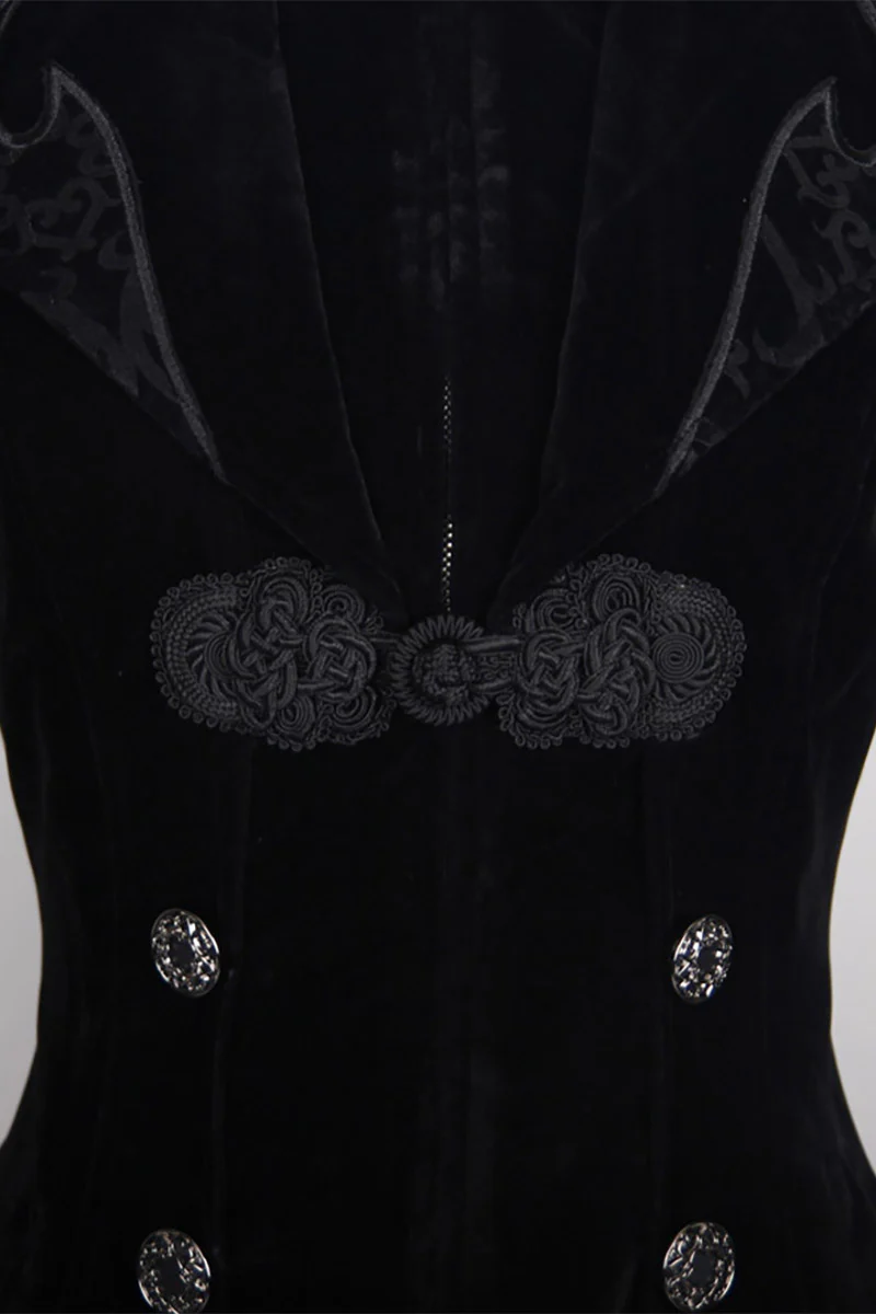 Victorian Vampress Coat [BLACK] - Image 10