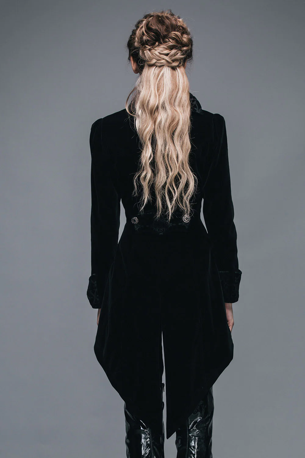 Victorian Vampress Coat [BLACK] - Image 4