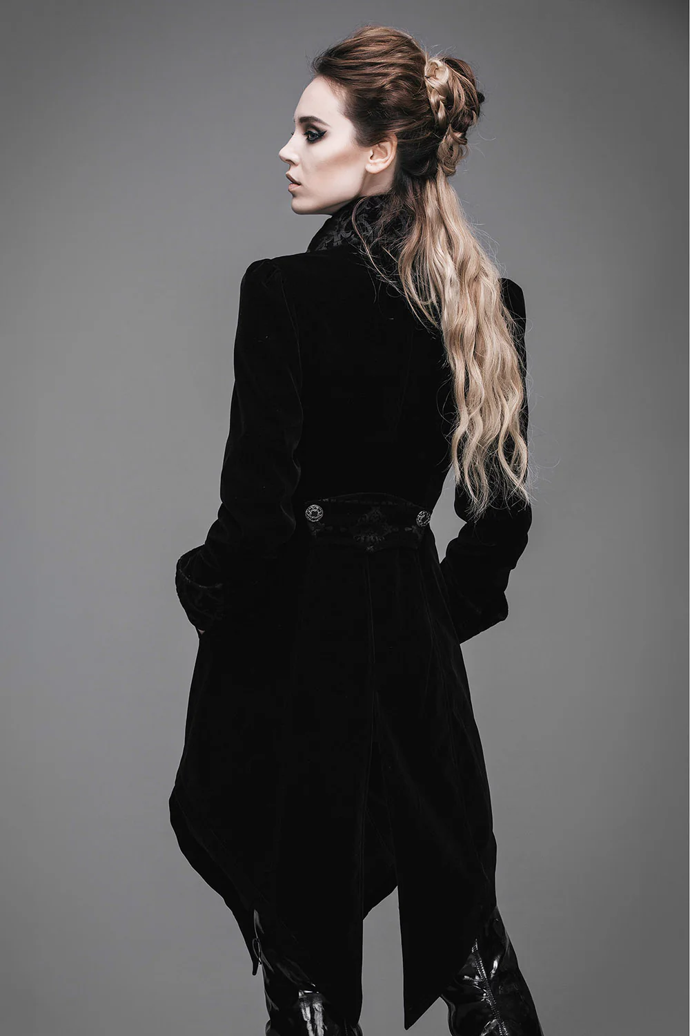 Victorian Vampress Coat [BLACK] - Image 5