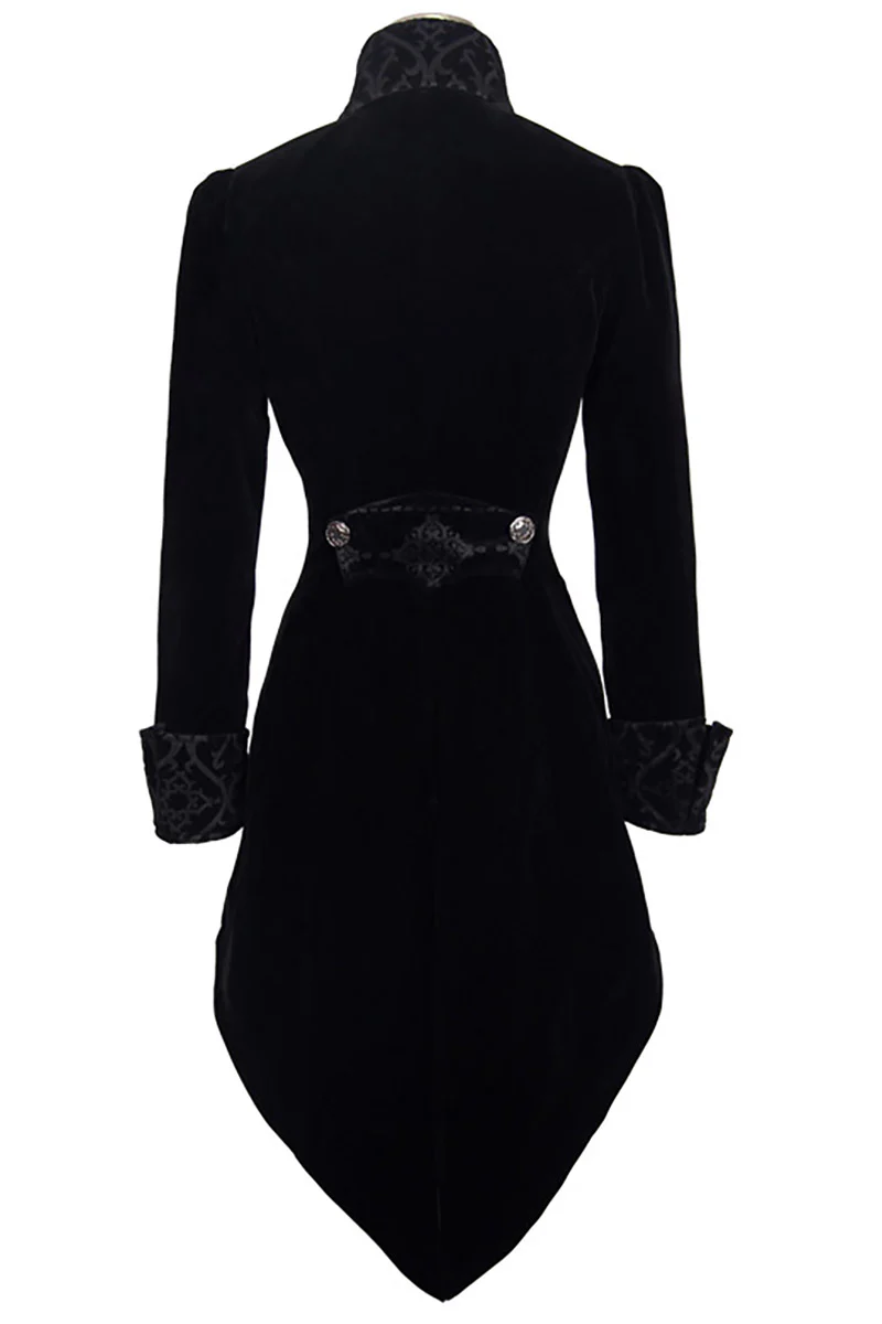 Victorian Vampress Coat [BLACK] - Image 9