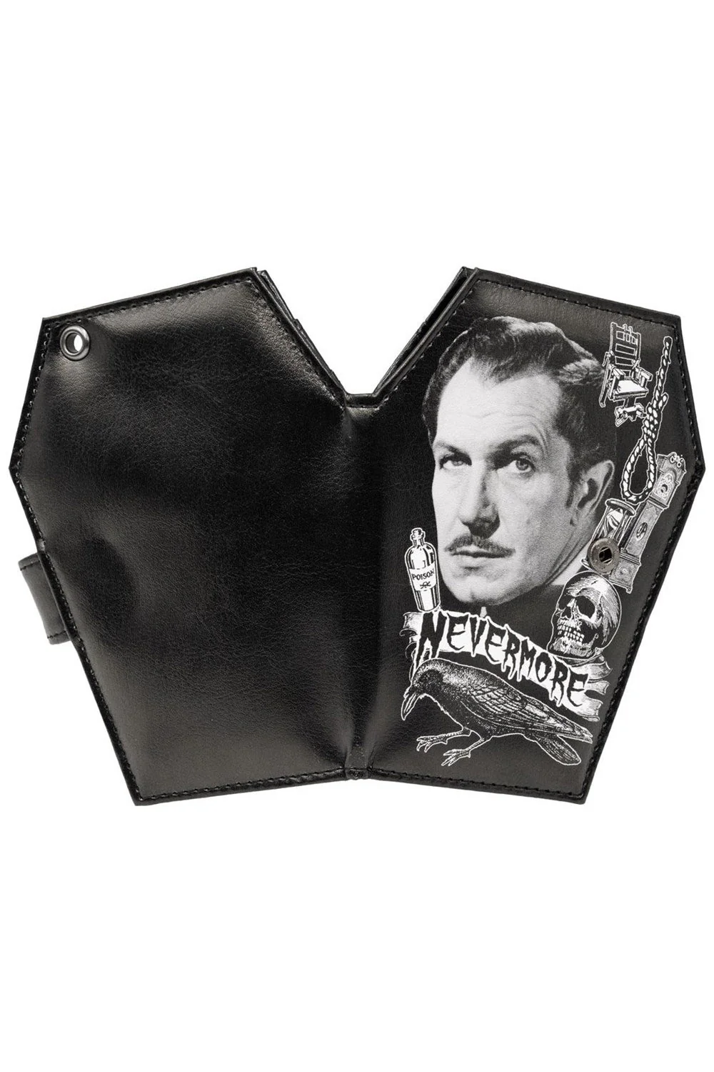 Vincent Price Coffin Wallet Nevermore - Image 2