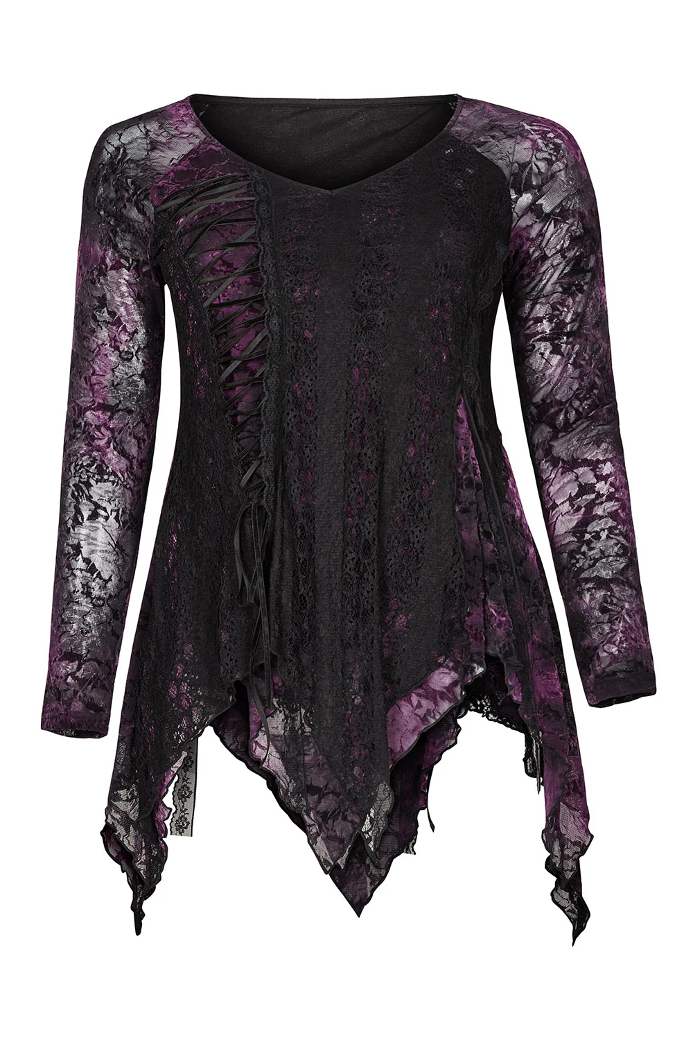 Violet Witch Tattered Top - Image 5
