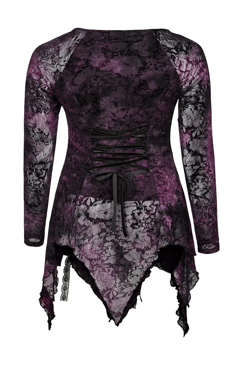 Violet Witch Tattered Top - Image 7