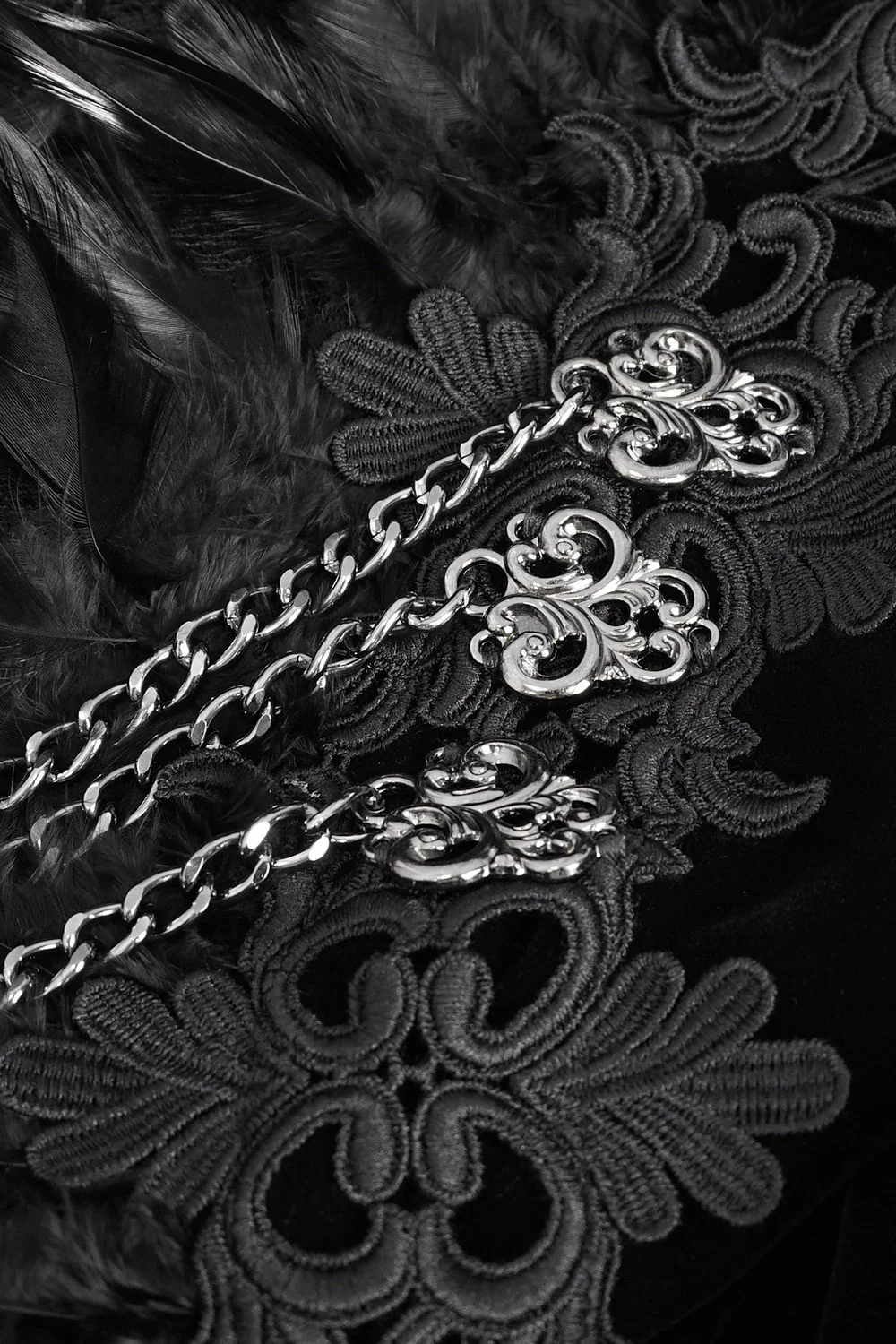 Vladimira Velvet Goth Jacket - Image 12