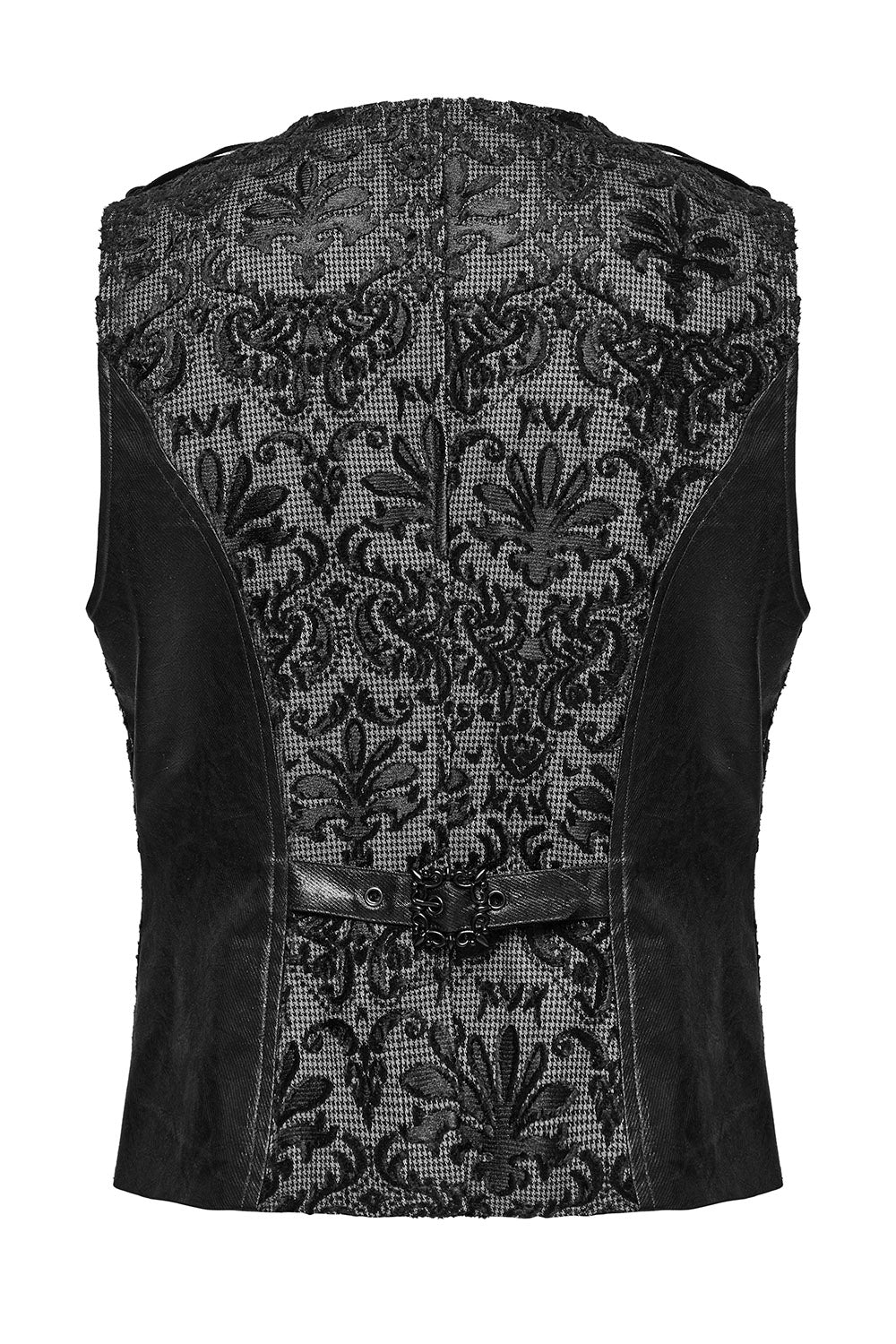 Vladmire Damask Vampire Goth Vest - Image 4