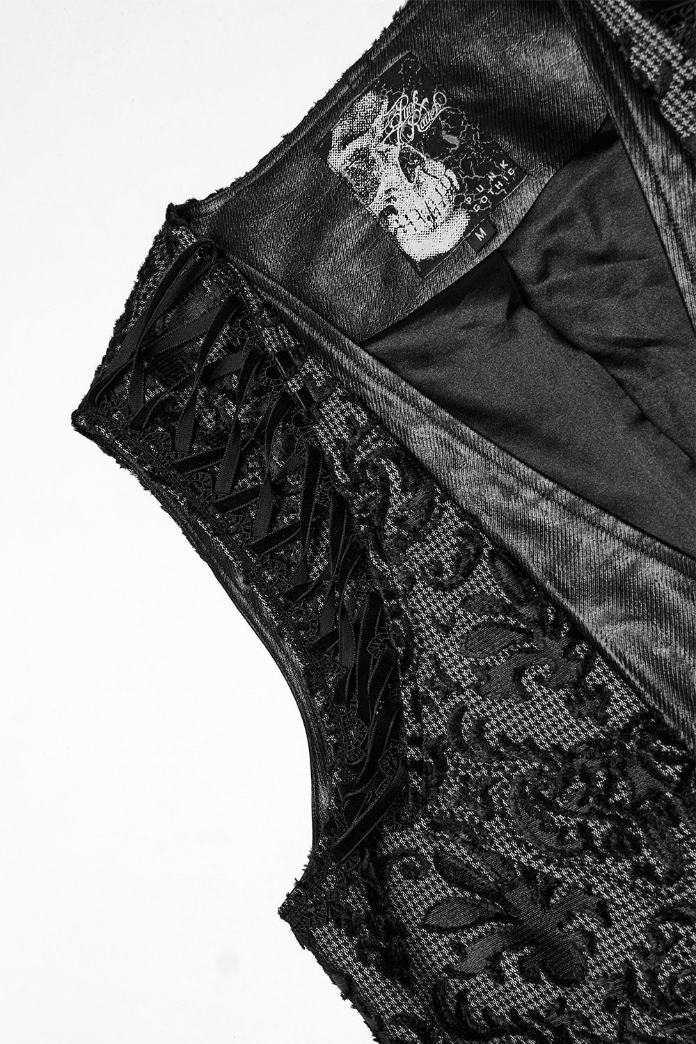 Vladmire Damask Vampire Goth Vest - Image 9