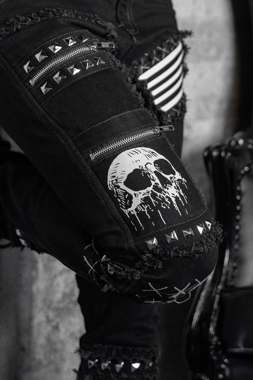 War Machine Exposed Stitch Pants [Unisex]