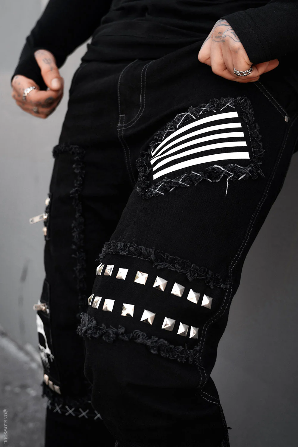 War Machine Exposed Stitch Pants [Unisex] - Image 11