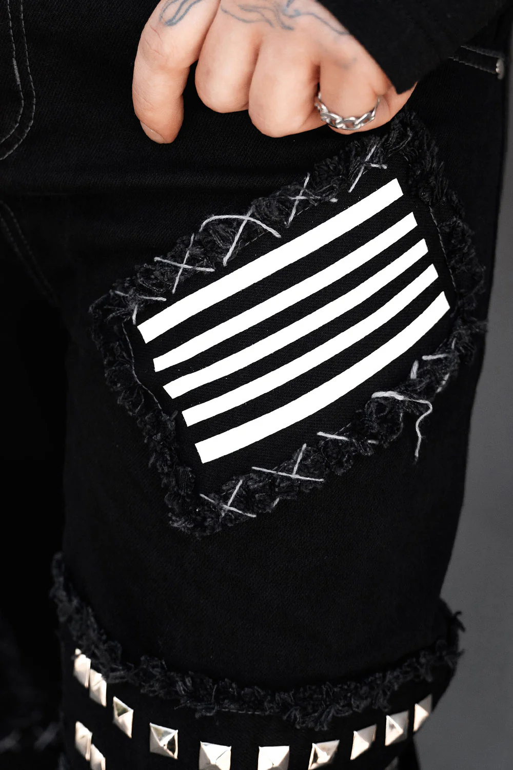 War Machine Exposed Stitch Pants [Unisex] - Image 12