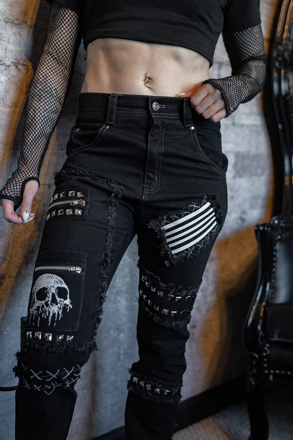 War Machine Exposed Stitch Pants [Unisex] - Image 17