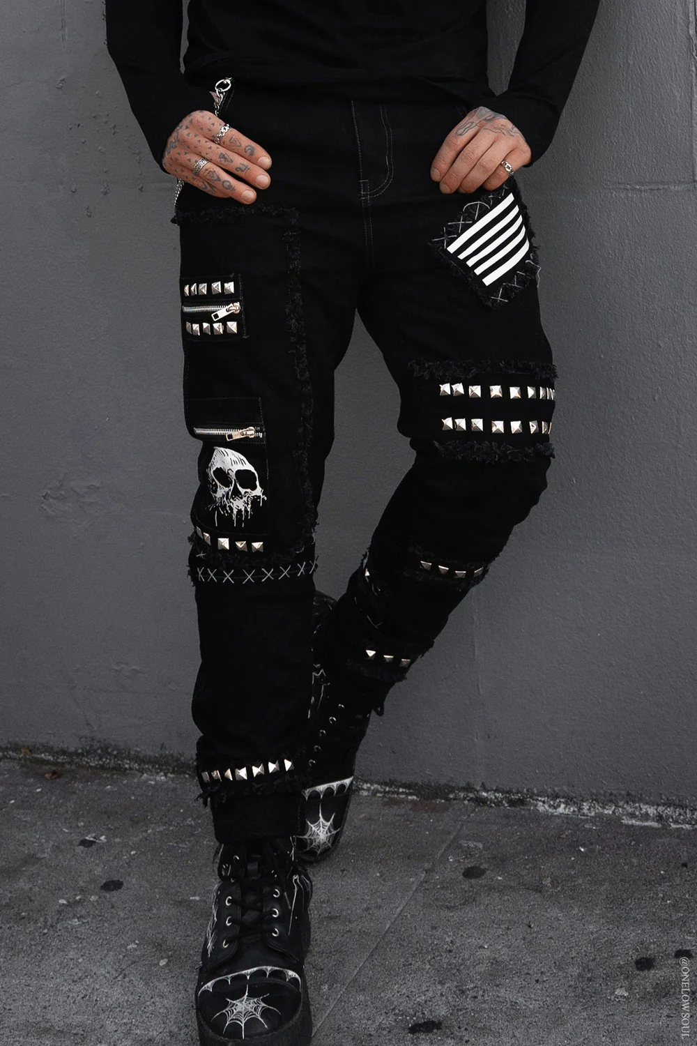 War Machine Exposed Stitch Pants [Unisex] - Image 2
