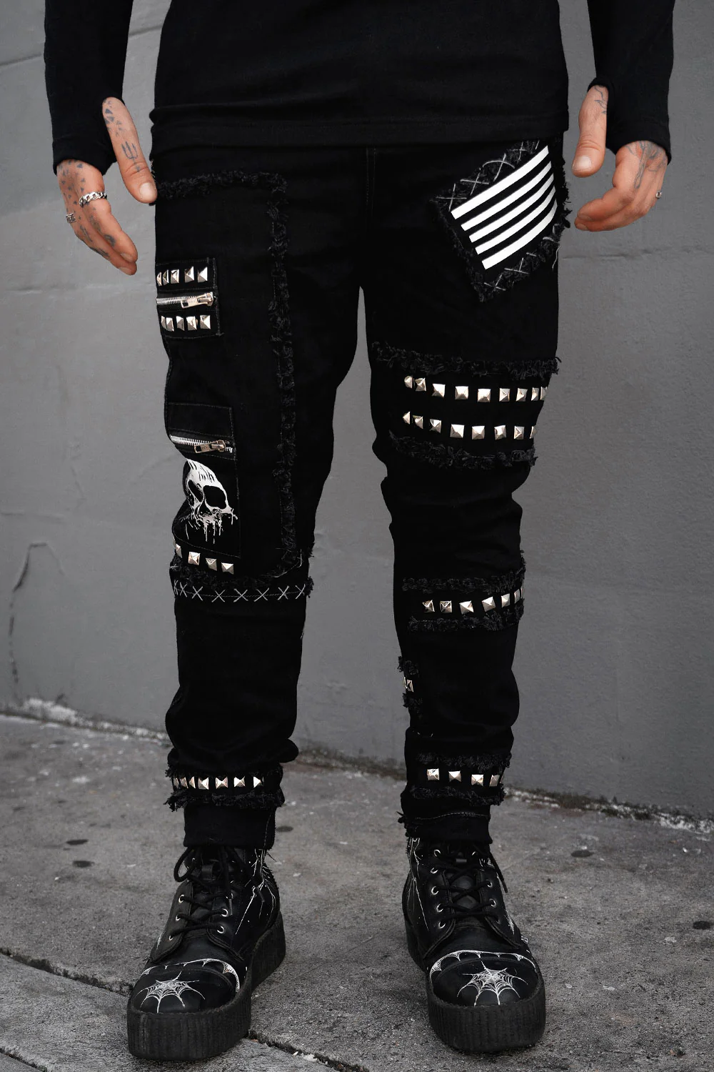 War Machine Exposed Stitch Pants [Unisex] - Image 3