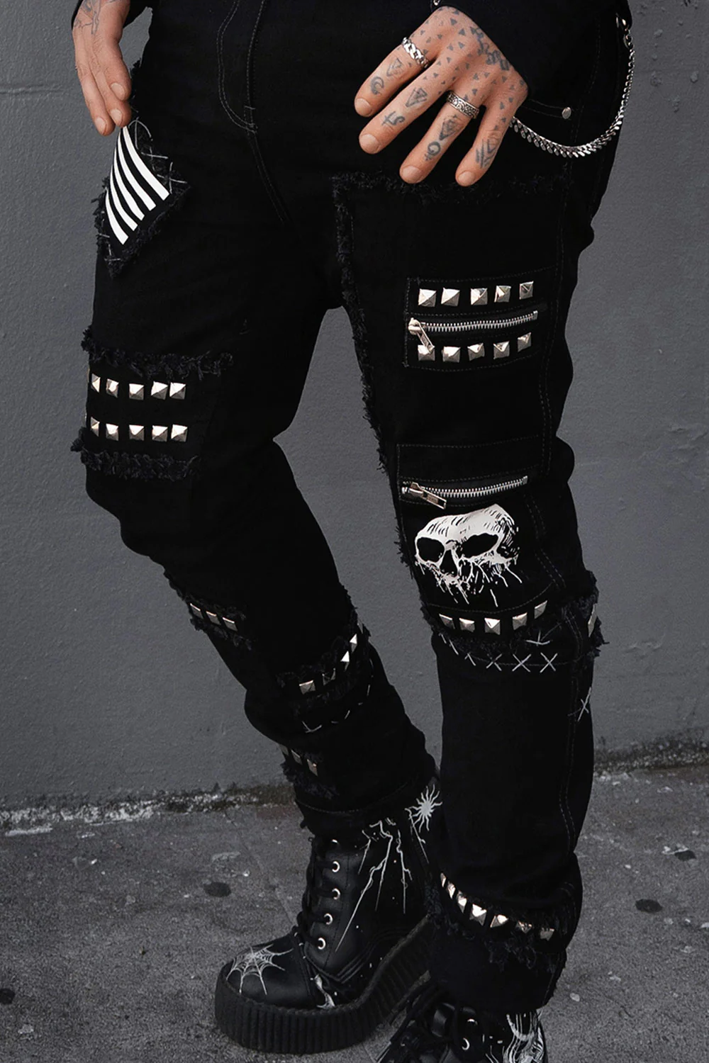 War Machine Exposed Stitch Pants [Unisex] - Image 5