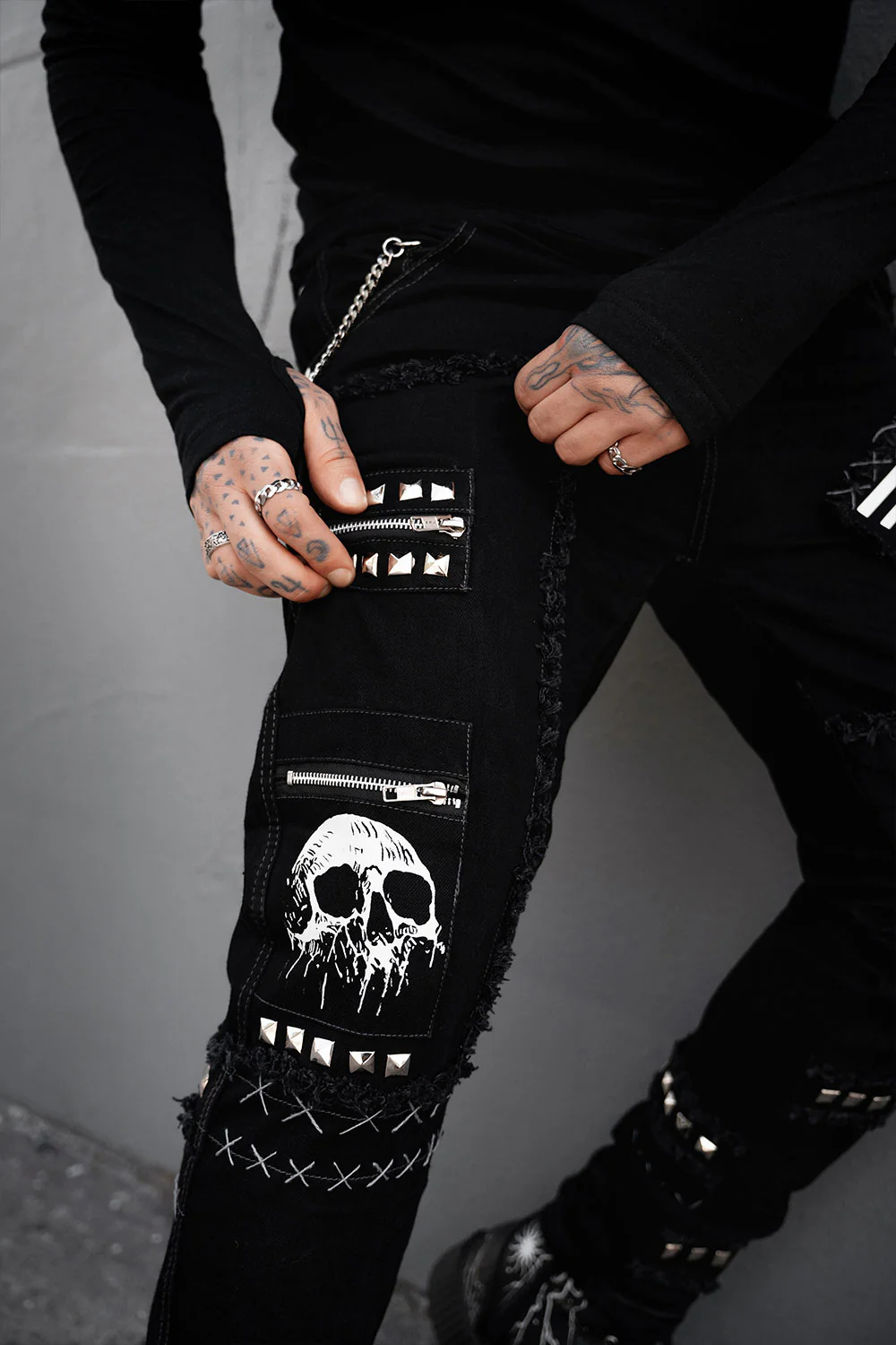 War Machine Exposed Stitch Pants [Unisex] - Image 8