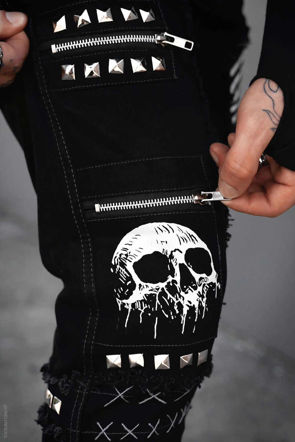 War Machine Exposed Stitch Pants [Unisex] - Image 9